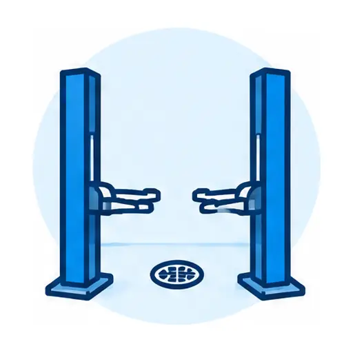 Schematic: Auto repair shop or workshop